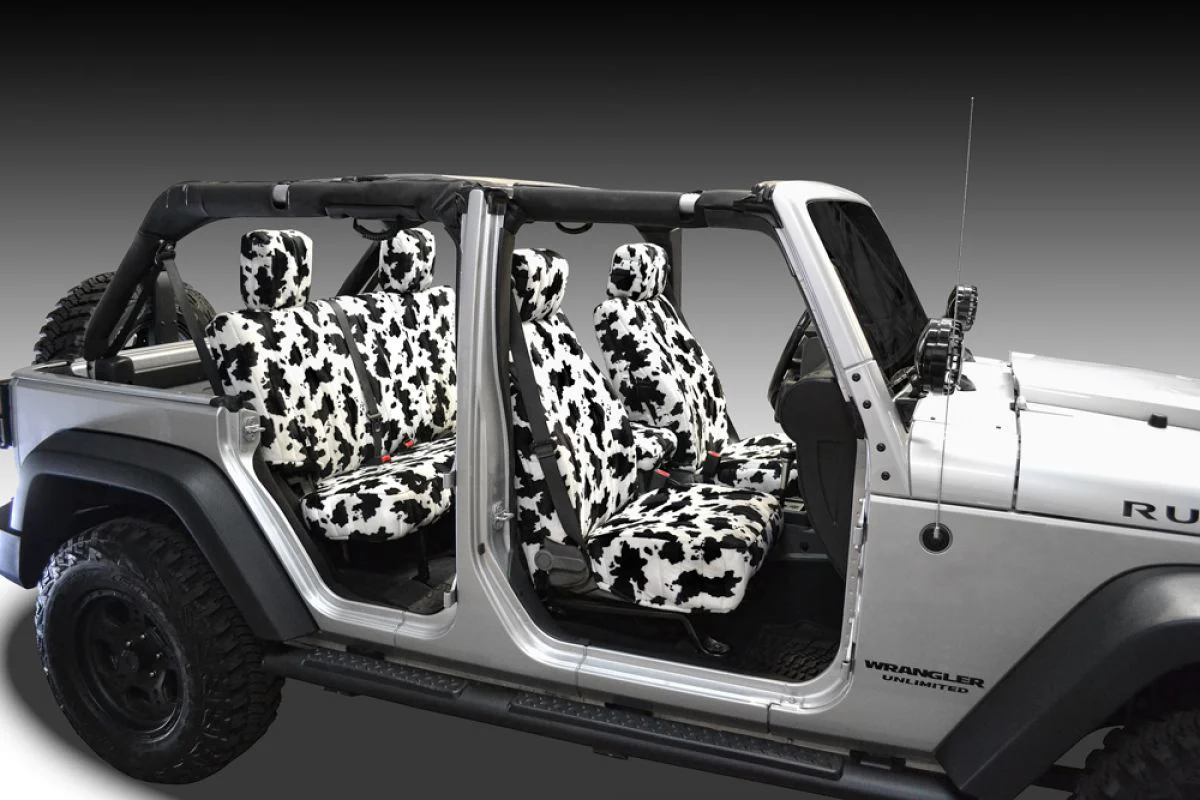 Animal Velour Custom Seat Covers - Image 7