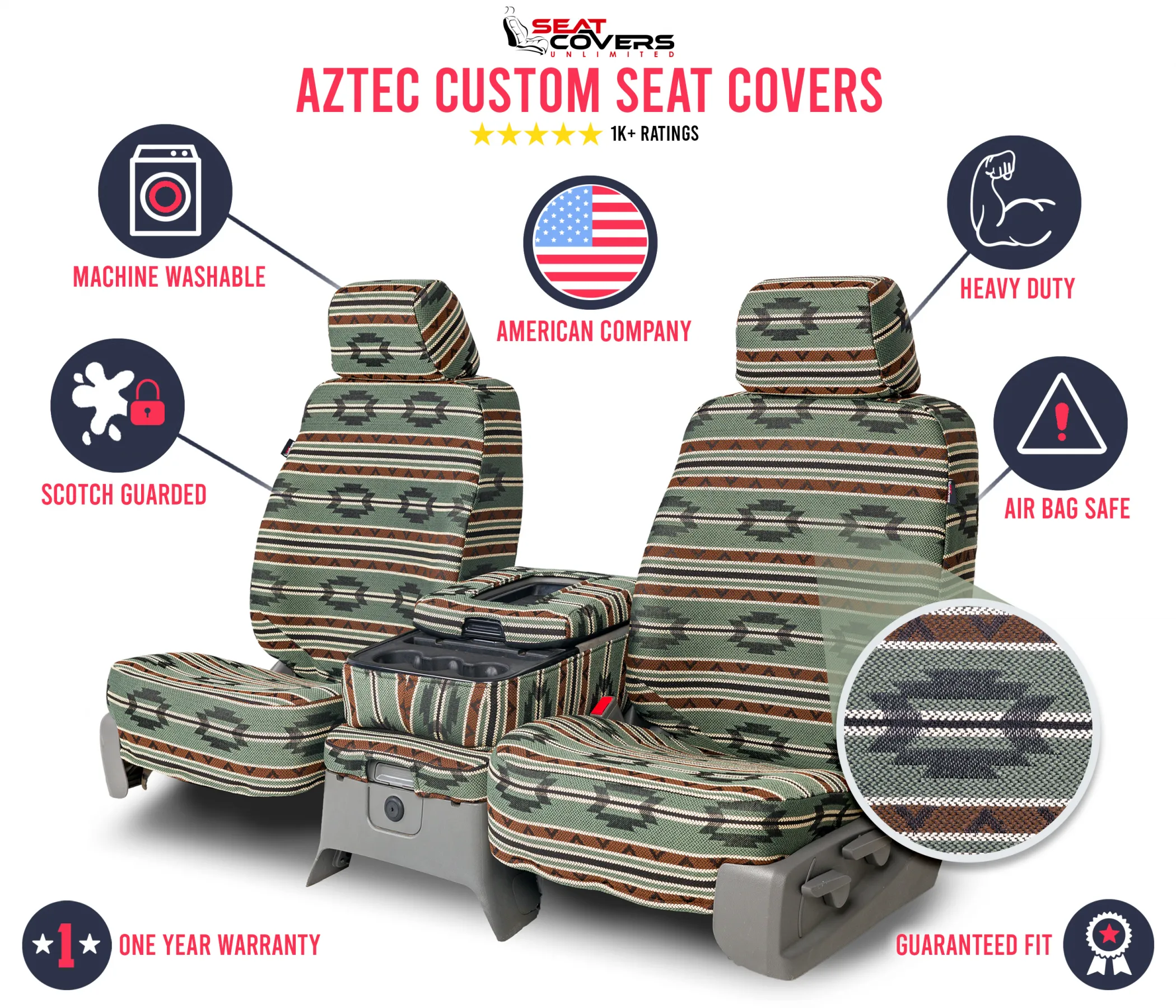 Aztec Custom Seat Covers - Image 16