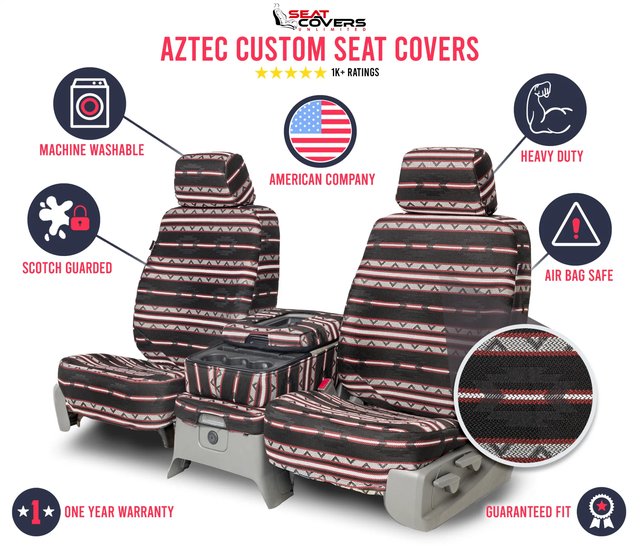 Aztec Custom Seat Covers - Image 8
