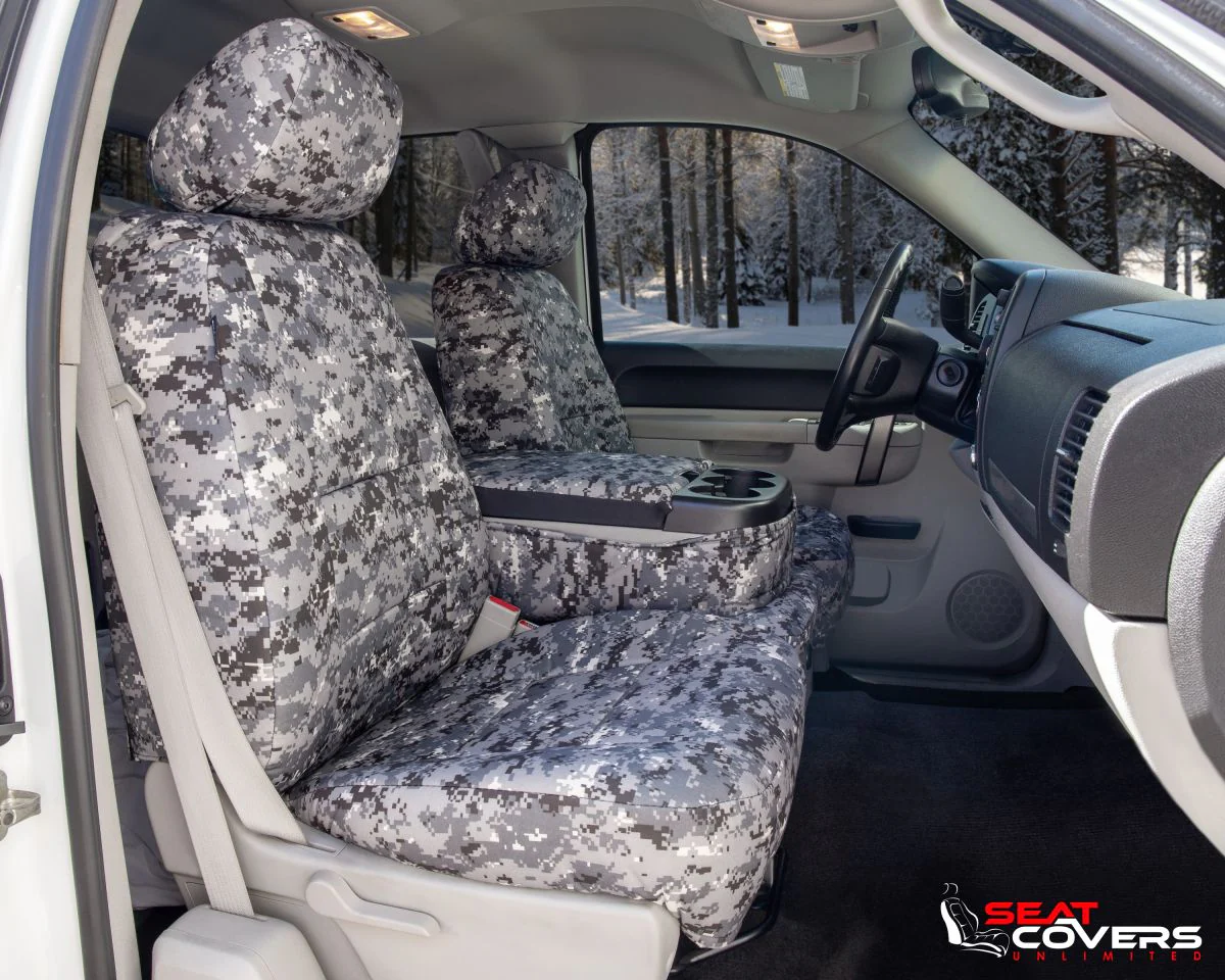 Digital Camouflage Custom Seat Covers - Image 3