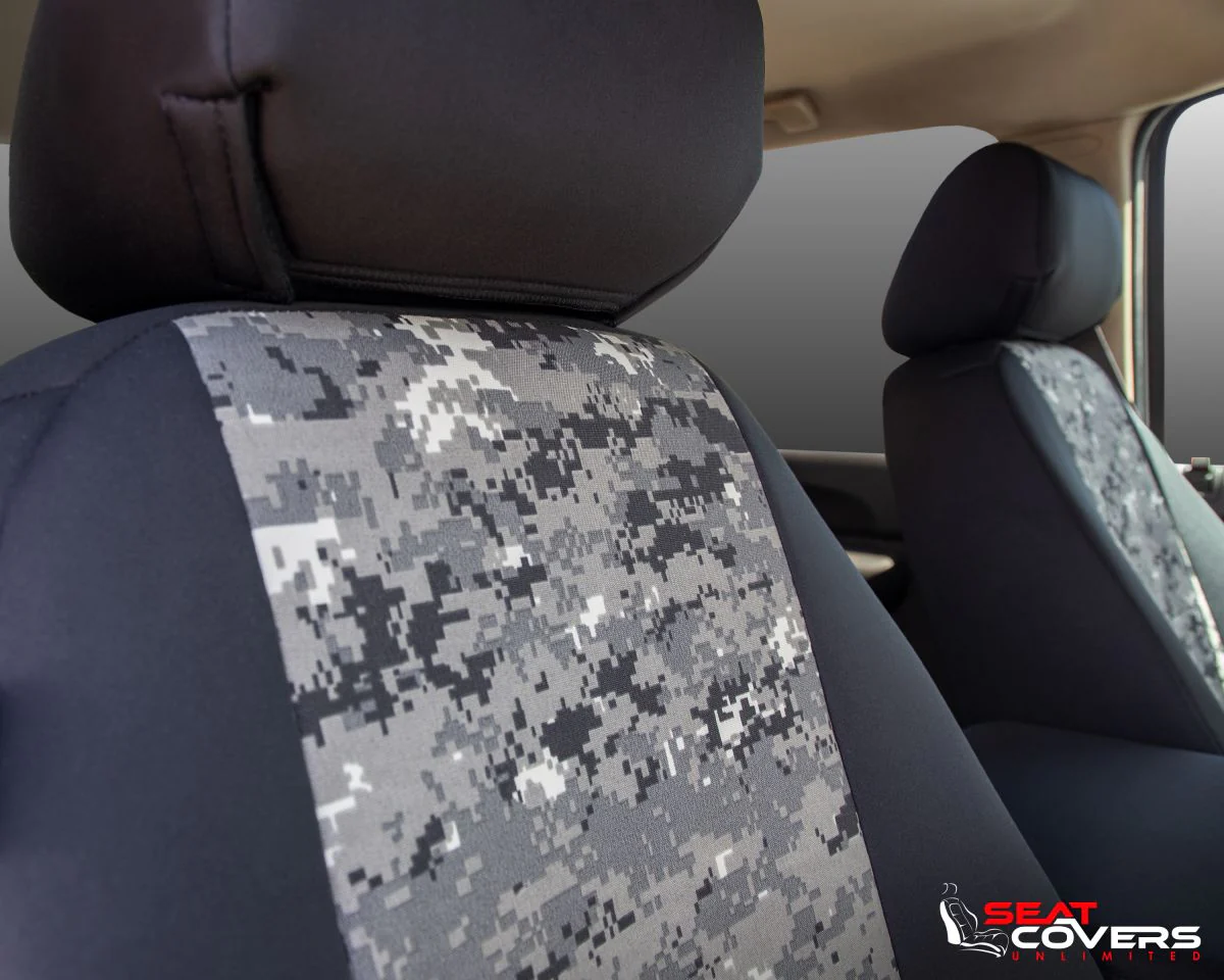 Digital Camouflage Custom Seat Covers - Image 5