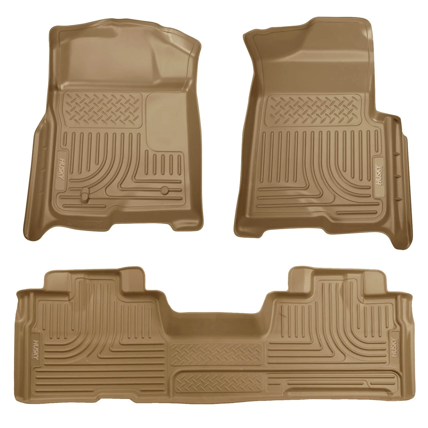 Husky Liners Front & 2nd Seat Floor Liners (Footwell Coverage) – HL-01 - Image 21