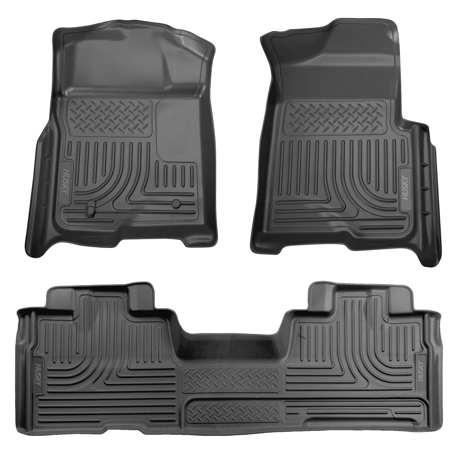Husky Liners Front & 2nd Seat Floor Liners (Footwell Coverage) – HL-01 - Image 22