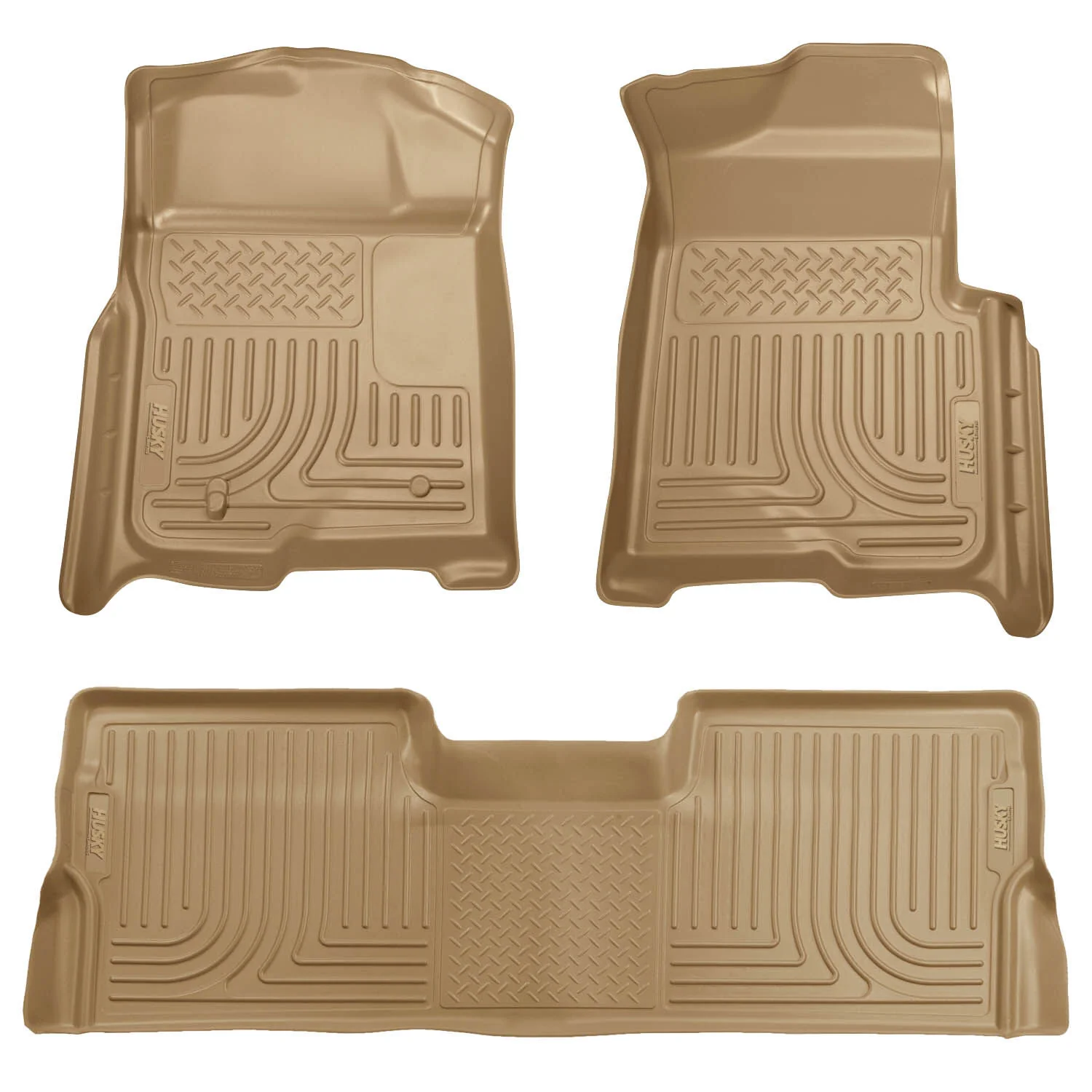 Husky Liners Front & 2nd Seat Floor Liners (Footwell Coverage) – HL-01 - Image 23