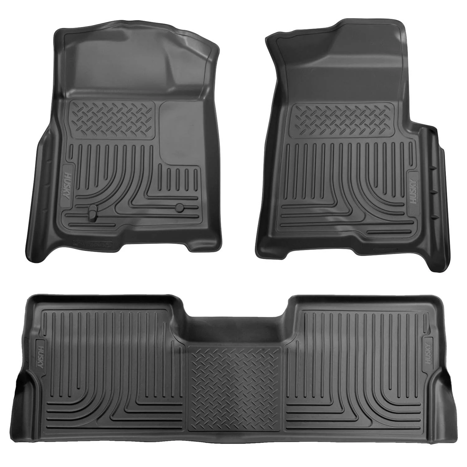 Husky Liners Front & 2nd Seat Floor Liners (Footwell Coverage) – HL-01 - Image 24