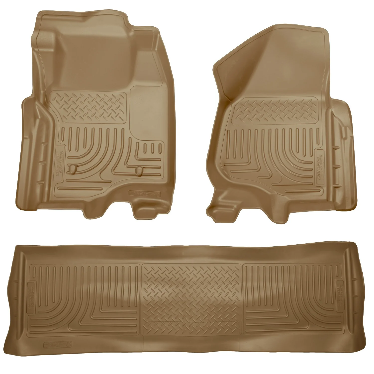 Husky Liners Front & 2nd Seat Floor Liners (Footwell Coverage) – HL-01 - Image 25