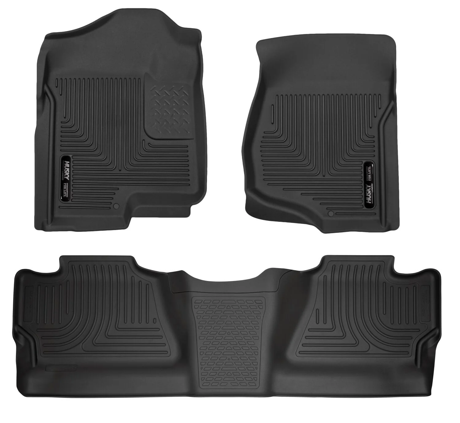 Husky Liners Front & 2nd Seat Floor Liners (Footwell Coverage) – HL-01 - Image 3