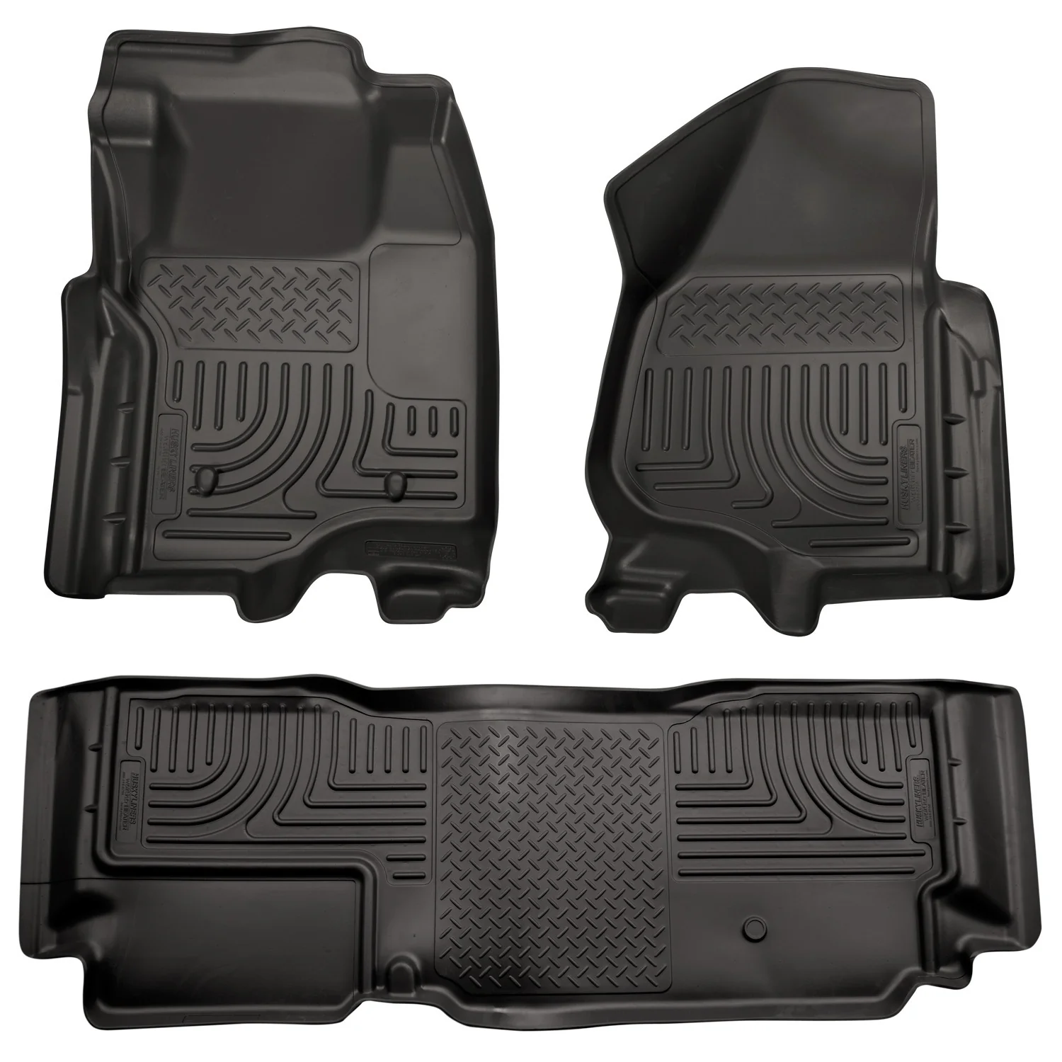 Husky Liners Front & 2nd Seat Floor Liners (Footwell Coverage) – HL-01 - Image 32