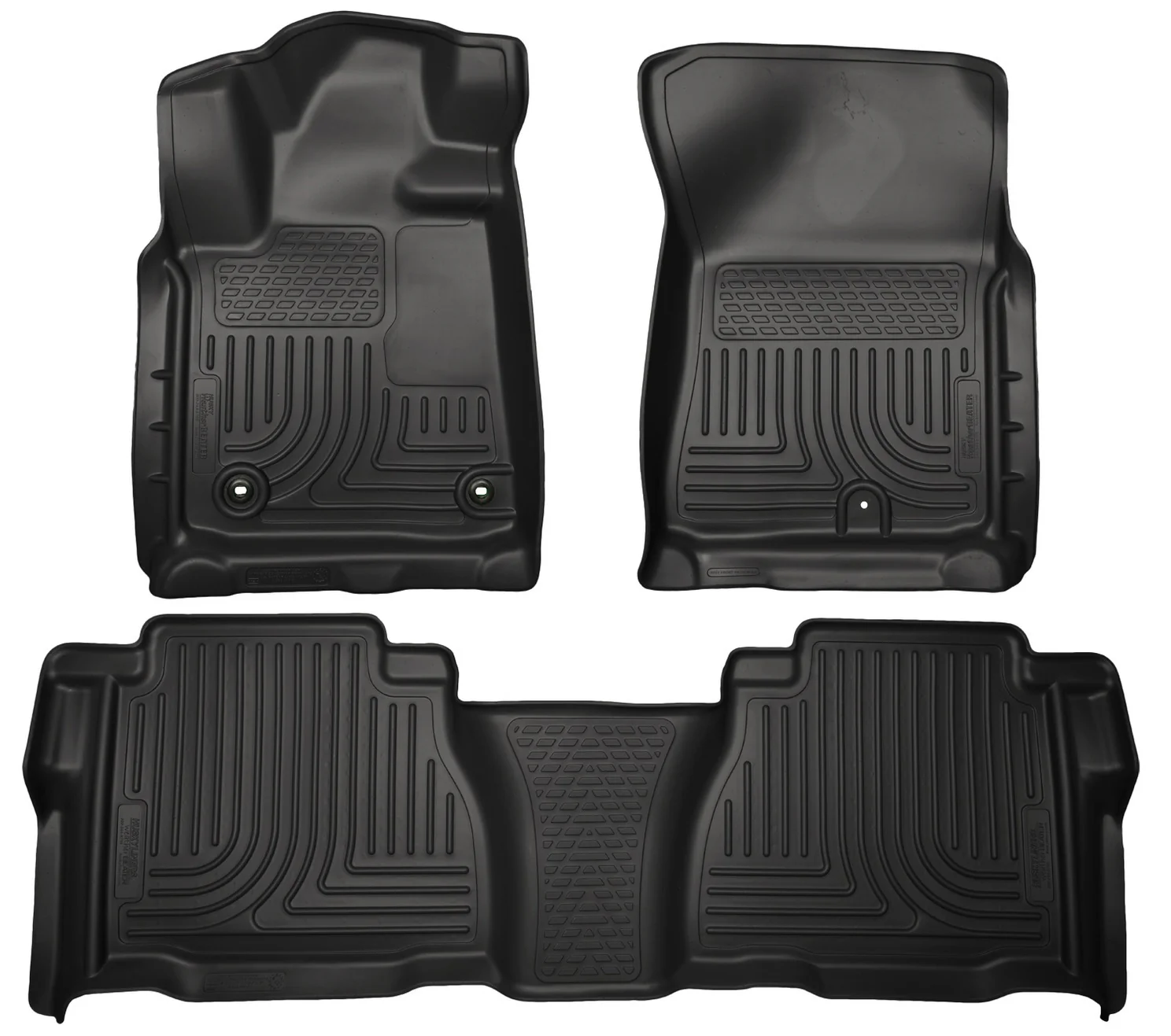 Husky Liners Front & 2nd Seat Floor Liners (Footwell Coverage) – HL-01 - Image 35