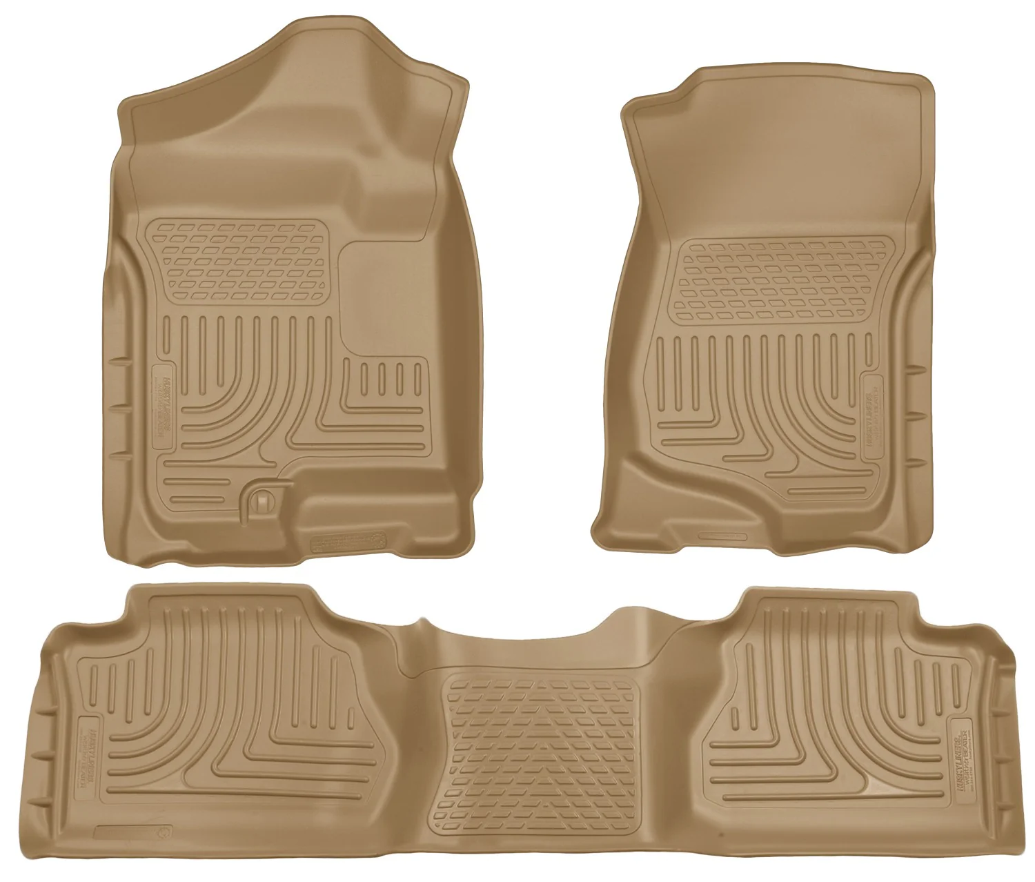 Husky Liners Front & 2nd Seat Floor Liners (Footwell Coverage) – HL-01 - Image 4