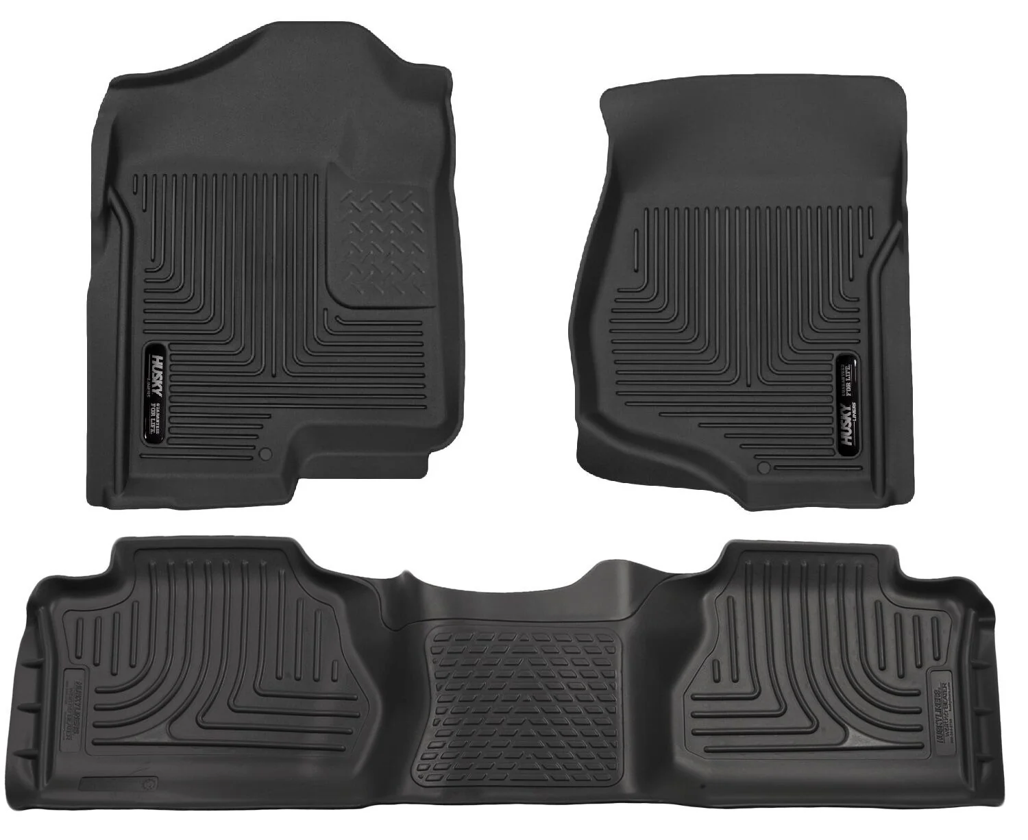 Husky Liners Front & 2nd Seat Floor Liners (Footwell Coverage) – HL-01 - Image 5