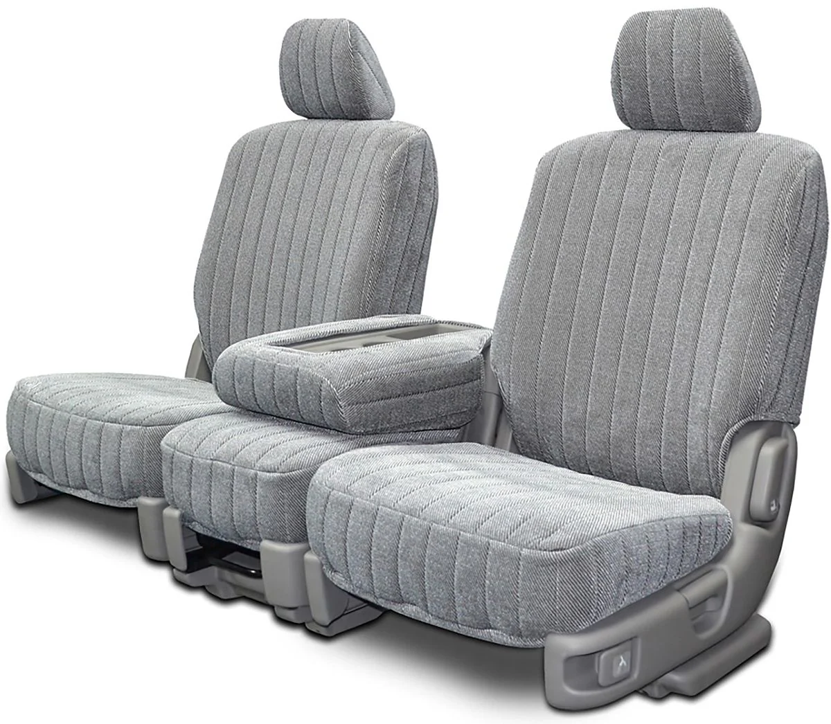 Madrid Custom Seat Covers - Silver - Middle Seat