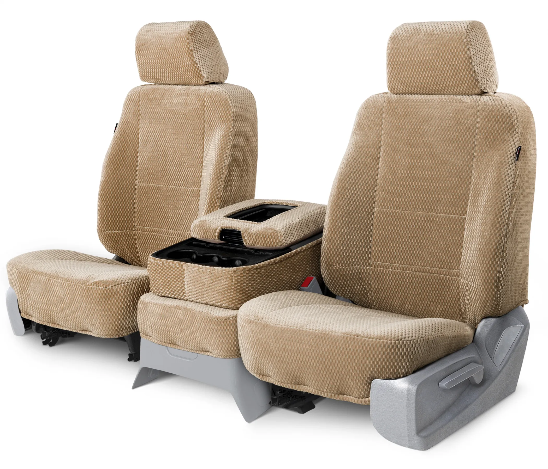 Scottsdale Custom Seat Covers - Tan - Middle Seat