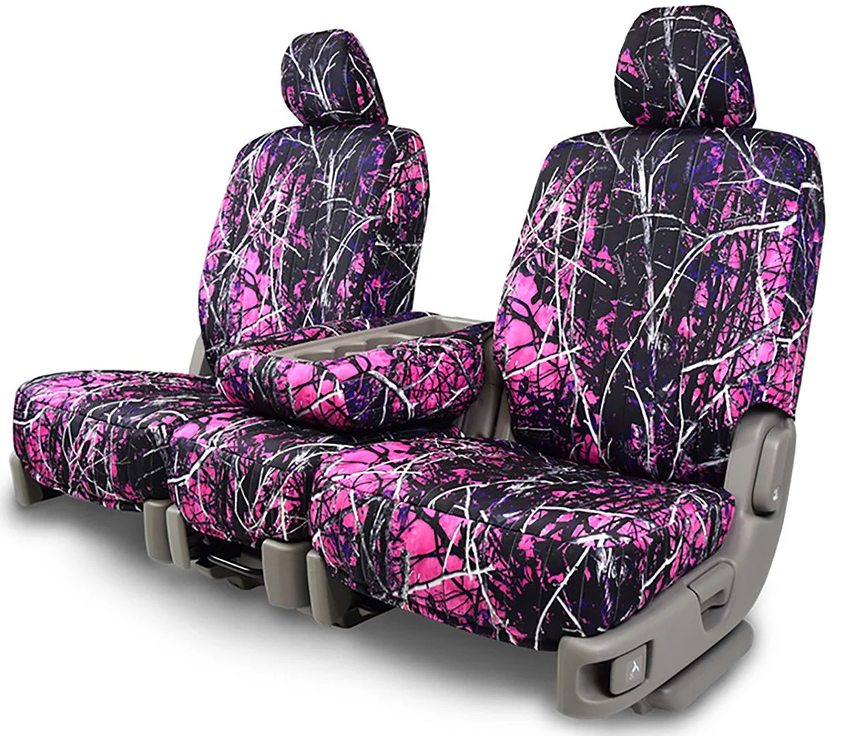Sirphis Camouflage Custom Seat Covers - Muddy Girl - Front Seat
