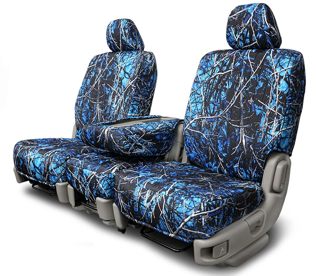 Sirphis Camouflage Custom Seat Covers - Undertow - Front Seat