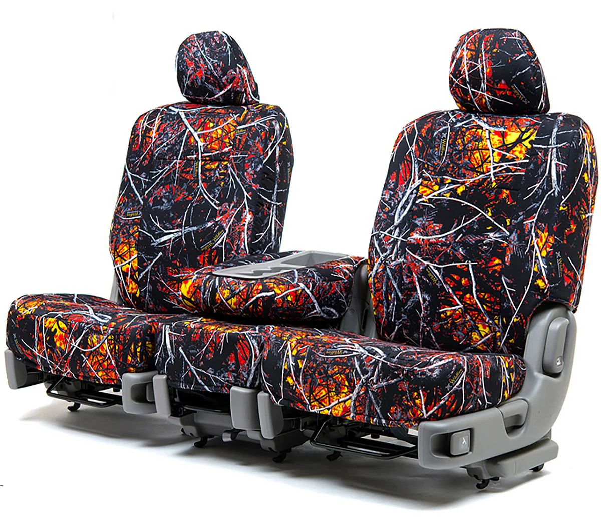 Sirphis Camouflage Custom Seat Covers - Wildfire - Front Seat
