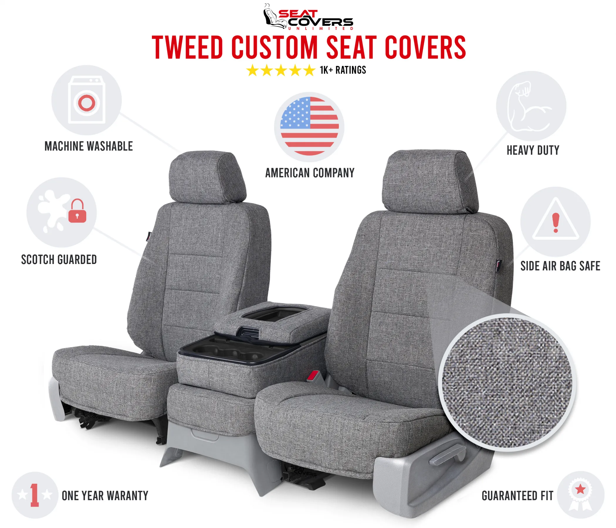 Tweed Custom Seat Covers - Image 12