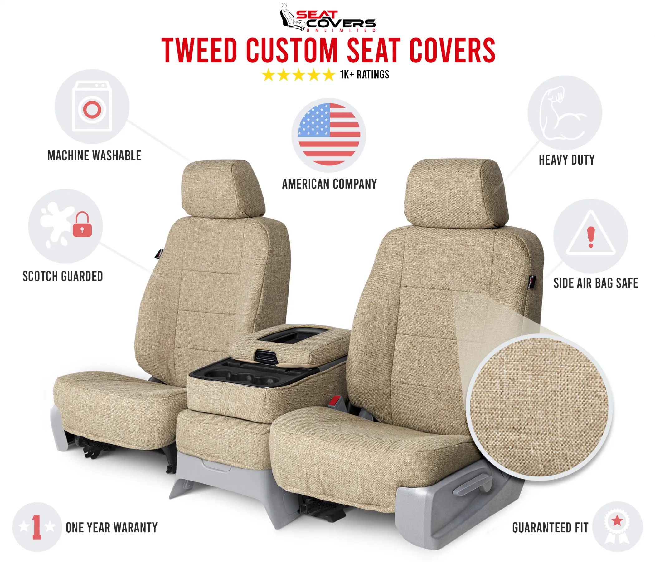 Tweed Custom Seat Covers - Image 18